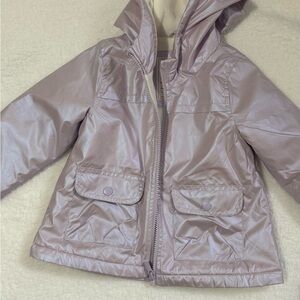 Carter's Shiny Lavender Raincoat